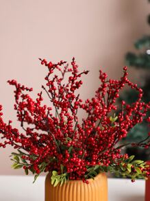 1 pieza Planta artificial Navidad - Multicolor - Ver 6