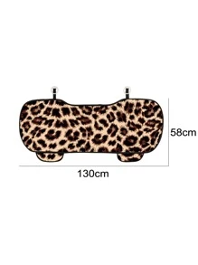 Leopard Print Car Seat Cushion - Multicolor - View 3