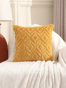 Miater 1 szt. Solidna poszewka na poduszkę bez wypełniacza - Żółty - Zobacz 5