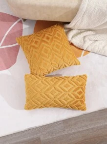 Miater 1 szt. Solidna poszewka na poduszkę bez wypełniacza - Żółty - Zobacz 6