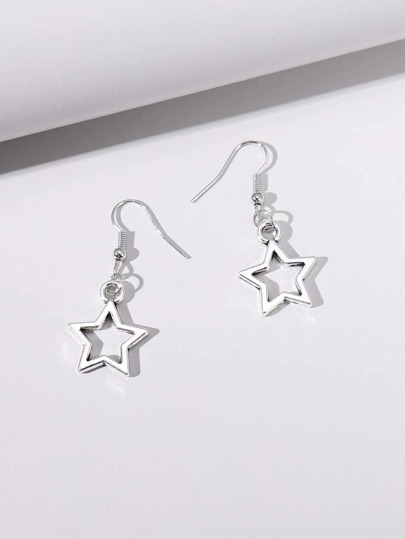 Star Drop Earrings
