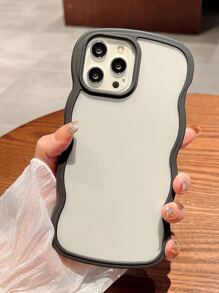 透明防摔手機殼 - 黑色 - 查看 1