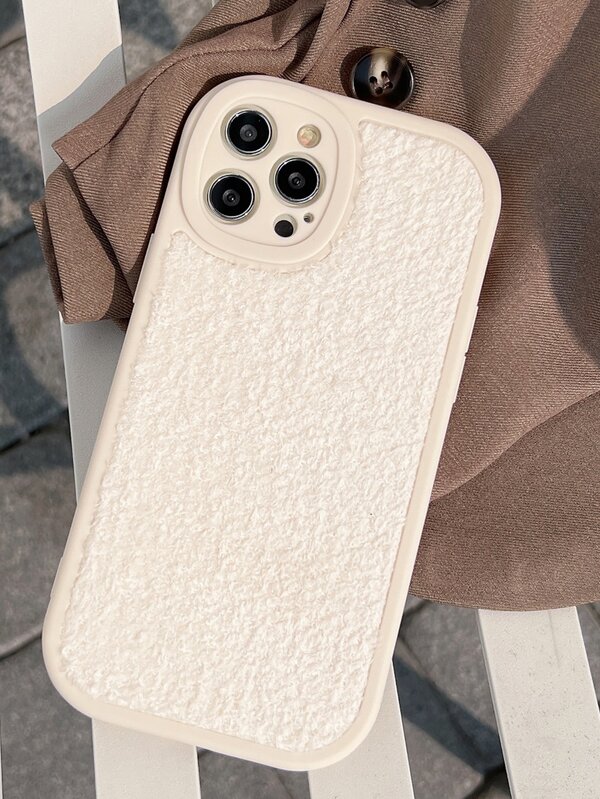 Solid Plush Phone Case