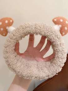 ROMWE Fairycore Băng đô Tắm màu trơn - Lạc đà - Xem 6