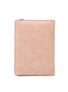 CHARM INFINITE Hộp đựng hộ chiếu hình máy bay & chữ cái - Hồng - Xem 4