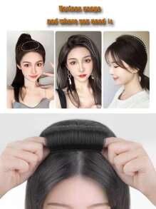 1 pieza Almohadilla de peine esponjoso para el cabello - Light Brown - Ver 6