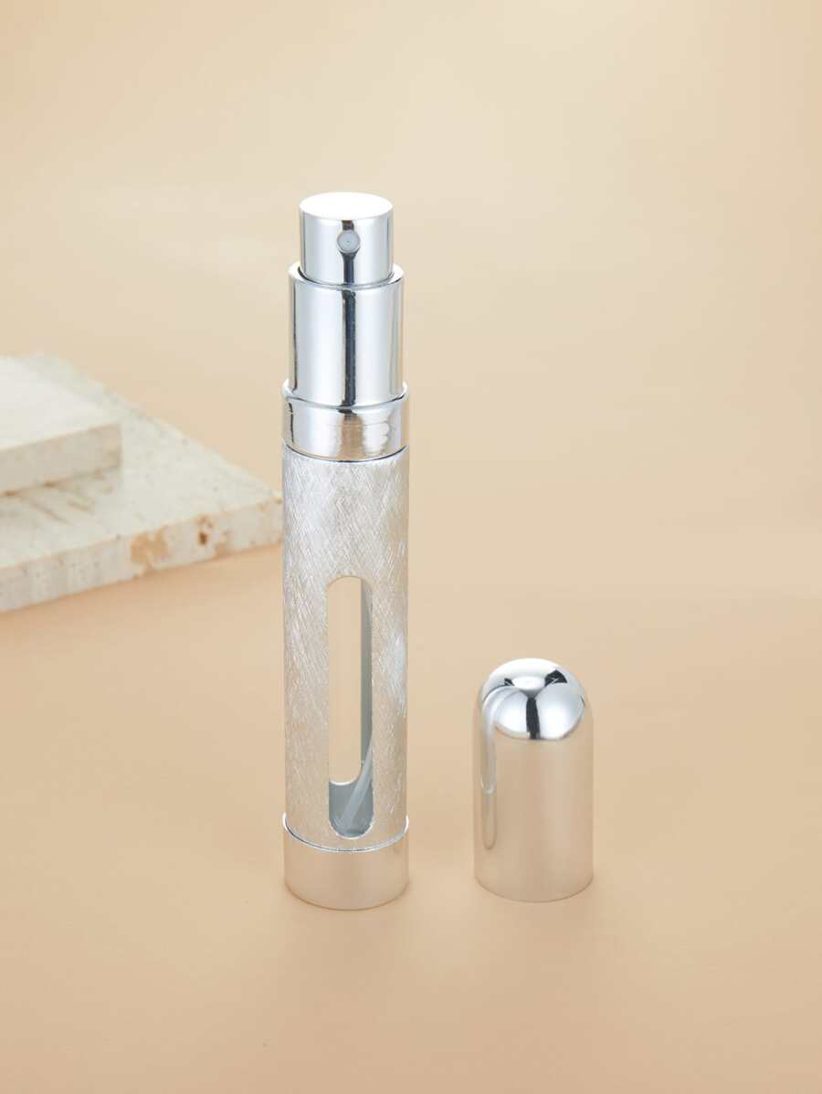 1pc 12ML Perfume Subpackage Spray Bottle , Travel Essentials - Silver - View 1