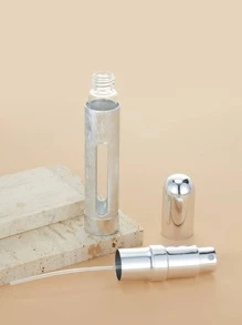 1pc 12ML Perfume Subpackage Spray Bottle , Travel Essentials - Silver - View 4