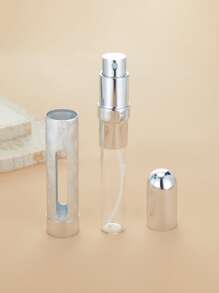 1pc 12ML Perfume Subpackage Spray Bottle , Travel Essentials - Silver - View 5