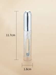 1pc 12ML Perfume Subpackage Spray Bottle , Travel Essentials - Silver - View 6