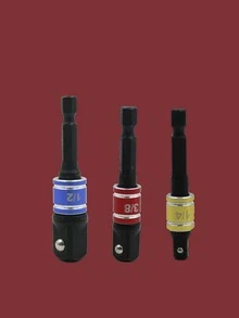 3 piezas Cabezal de conversión de cabezal de ducha de acero inoxidable - Multicolor - Ver 1