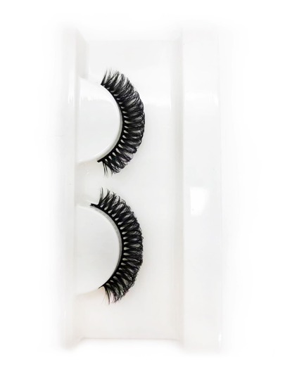 1pair Volumized False Eyelashes