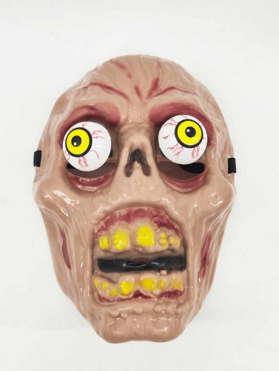 Face Design Costume Face Shield - Multicolor - View 1