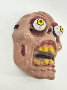 Face Design Costume Face Shield - Multicolor - View 3