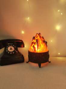 1 pieza Iluminación volcán en forma de - Amarillo - Ver 1