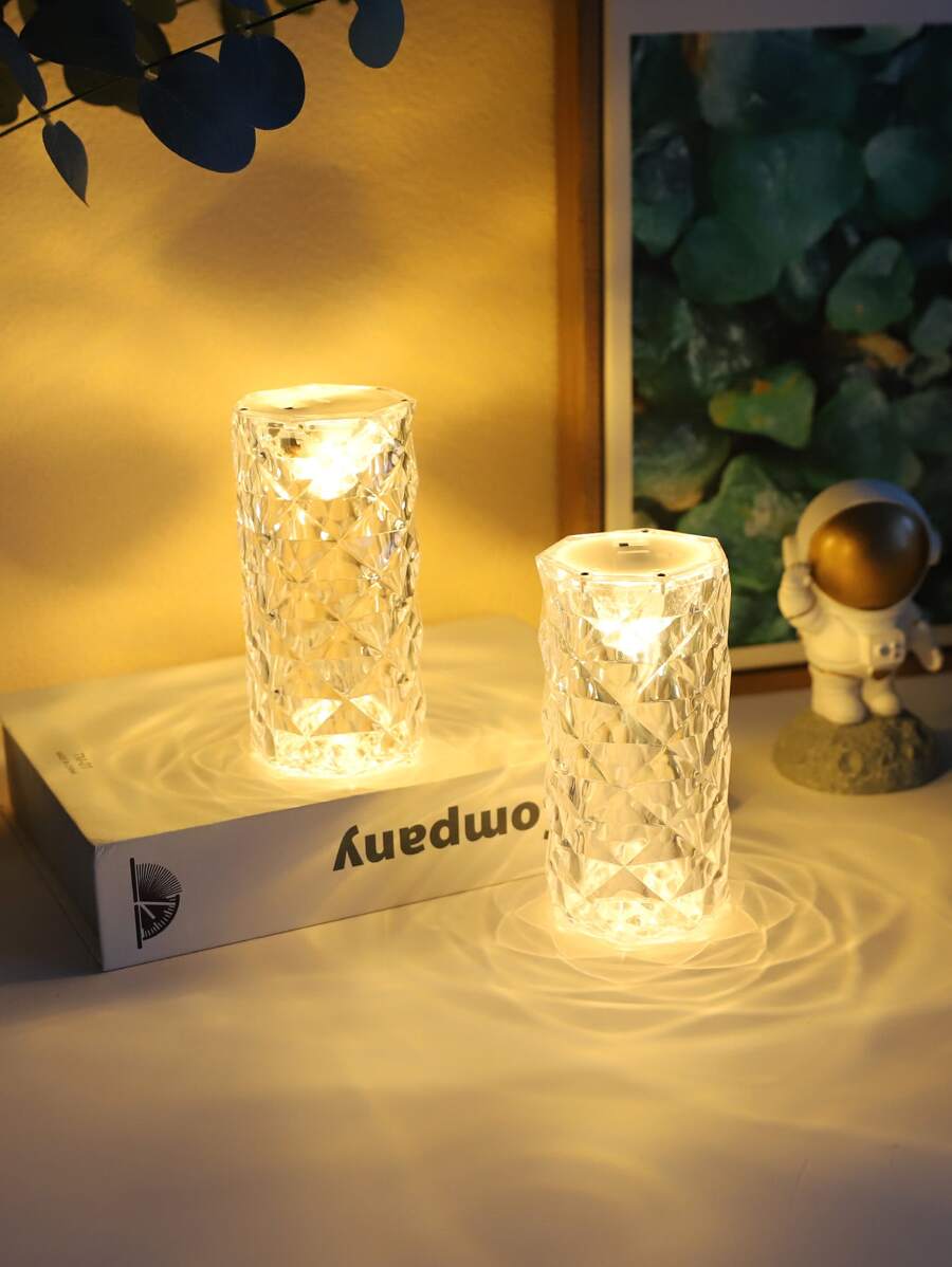 1 pieza Luz de la decoración lisa - Amarillo - Ver 1