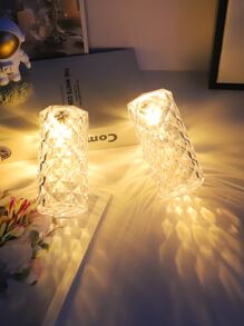 1 pieza Luz de la decoración lisa - Amarillo - Ver 7