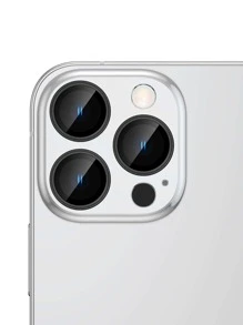 3pcs Phone Lens Protector Compatible With iPhone 15/15Pro/15Plus/15Promax - Black - View 5