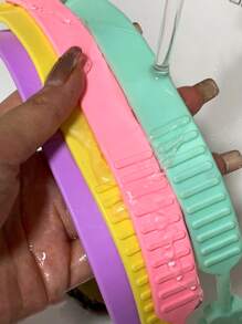 1 cái Chi tiết hoa Màu sắc ngẫu nhiên Bộ nâng ghế nhà vệ sinh - Nhiều màu - Xem 4