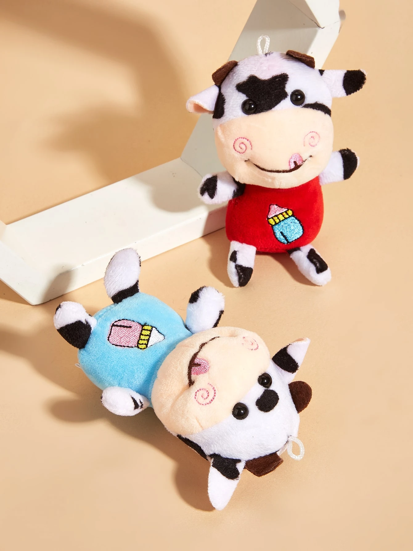 1pc Random Cow Design Pet Plush Toy Shein Usa