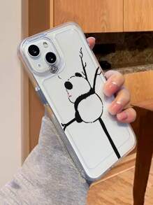 Carcasa De Teléfono De Panda De Dibujos Animados - transparente - Ver 4