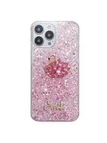 Strass Swan decoratieve telefoonhoes