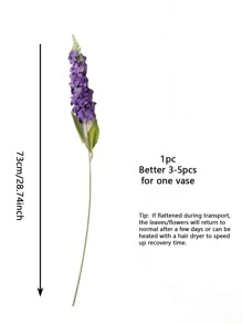 1pc Lục bình nhân tạo - Nhiều màu - Xem 3