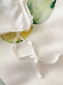 Bộ vỏ chăn hình lá không có chất làm đầy - Nhiều màu - Xem 8
