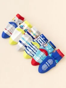 6 đôi tất hoạt hình cho bé - Nhiều màu - Xem 6