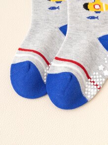 6 đôi tất hoạt hình cho bé - Nhiều màu - Xem 7