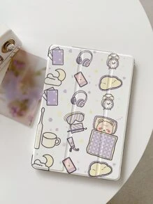 Cartoon Graphic Case Compatible With iPad - Multicolor - View 4