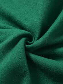 INAWLY Capucha con estampado de letra con bolsillo de canguro con cordón con forro térmico - Verde - Ver 5