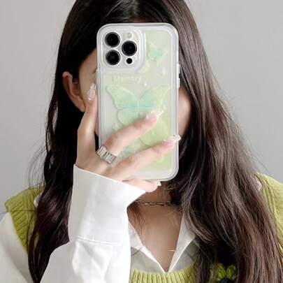 Butterfly Print Phone Case