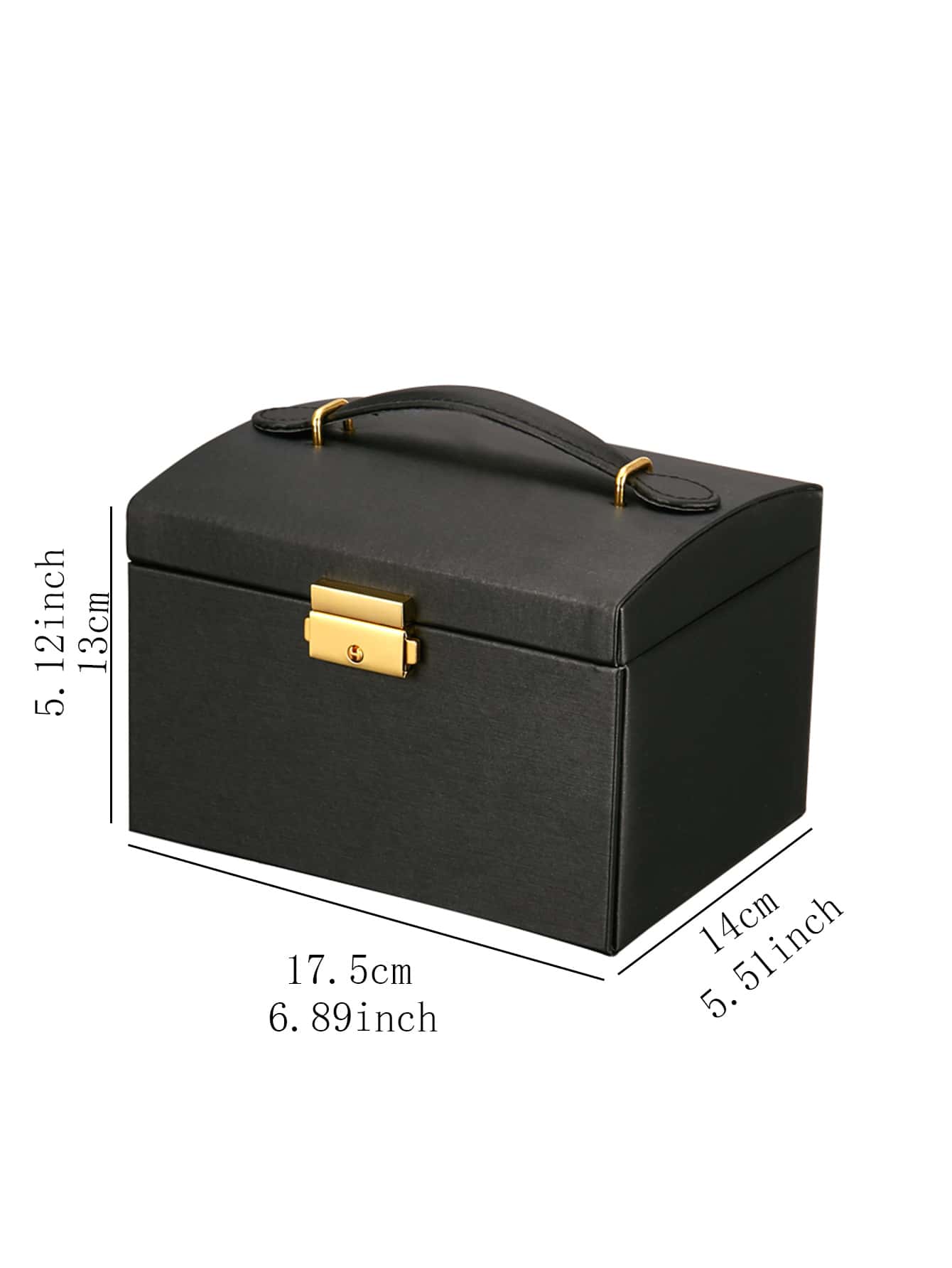 Hộp lưu trữ đồ trang sức nhiều lưới 1 cái - màu đen - Xem 5