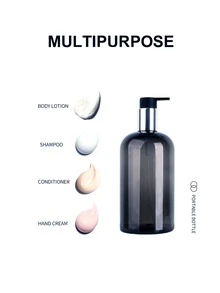 2pcs 500ml Lotion Dispenser - Black - View 4