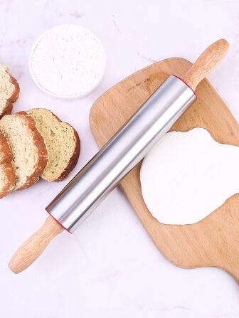 1pc Stainless Steel Rolling Pin
