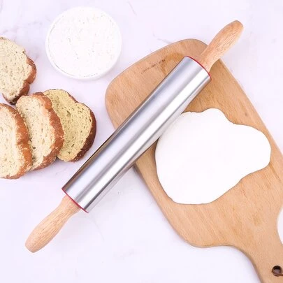1pc Stainless Steel Rolling Pin