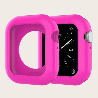 Silicone Case Compatible With Apple Watch