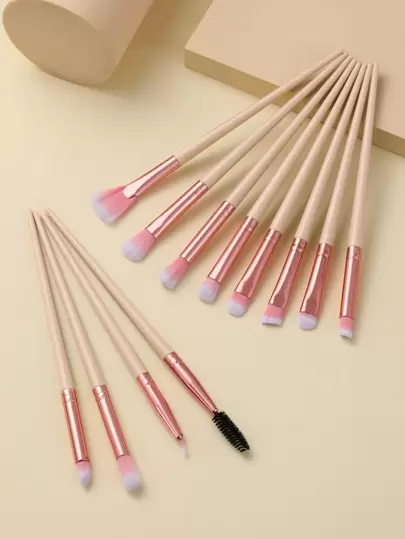 12件套化妆刷套装，优质合成毛眼影晕染刷套装，面部及眼部化妆工具，化妆刷套装，化妆刷套装，化妆刷套装，全套化妆刷，化妆刷套装，全套化妆工具，化妆刷套装，化妆刷套装，化妆礼盒套装