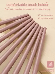 15pcs Makeup Brush Sets Premium Synthetic Hair Eyeshadow Blending Brush Sets Cosmetics Tools For Face And Eyes