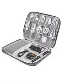 Minimalist Watchband Storage Bag - Grey - View 3