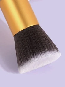 Brocha de maquillaje para base, brocha de base, brocha de corrector, brocha de rubor, brocha de contorno, brocha de rubor, brocha de bronceador, brocha de polvo, brocha de base, brocha de rubor - Dorado - Ver 3