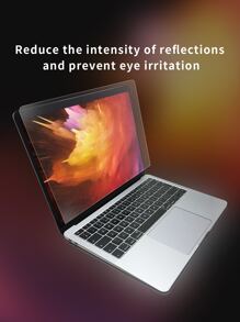 1 hoja Protector de pantalla mate compatible con Macbook Air A1932 de 13 pulgadas - transparente - Ver 5