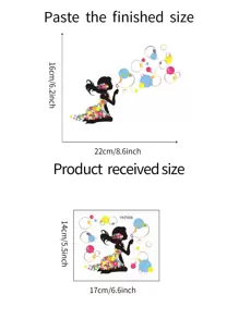 1pc Figure Graphic Glow In The Dark Switch Outlet Wall Sticker, Cartoon PVC Switch Sticker For Home Decoration, Stickers, Wall Decal, Vinyl Decal For Home Decorations, Spring Decoration Items Refresh Your Home, Rama Decoration Stickers Gifts Birthday Graduation - Multicolor - View 7