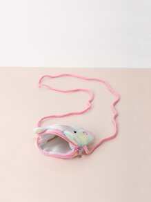 Niñas Bolso bandolera de color combinado con dibujos animados - Multicolor - Ver 2