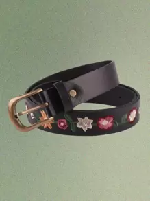 ROMWE Fairycore Thắt lưng Giải trí - màu đen - Xem 1