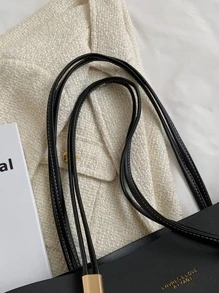 Geantă pătrată ușoară, ocazională de afaceri, minimalistă, cu detaliu litere, pentru femei, începători și lucrători cu guler alb, pentru fete adolescente, femei, studenți, începători și lucrători cu guler alb, perfect pentru birou, facultate, serviciu, afaceri, navetă, în aer liber, călătorii, ieșiri, la modă Geanta de lucru pentru femei, ideala pentru eleganta de zi cu zi si ocazii speciale