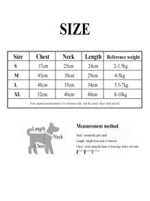 1set Fireman Design Pet Costume Halloween Halloween Costumes - Orange - View 4