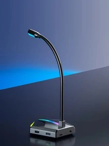 1 pieza Micrófono ordenador - Negro - Ver 1