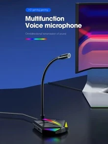 1 pieza Micrófono ordenador - Negro - Ver 3